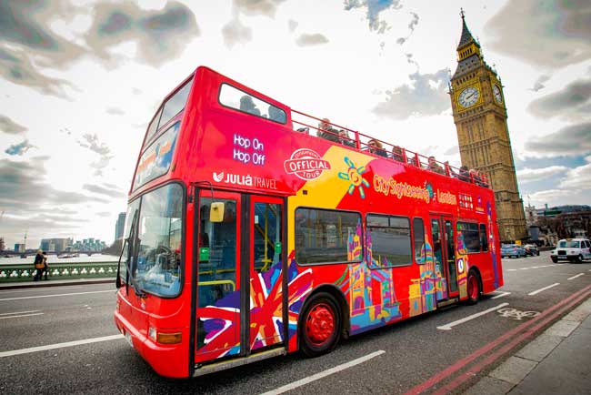bus tour london 